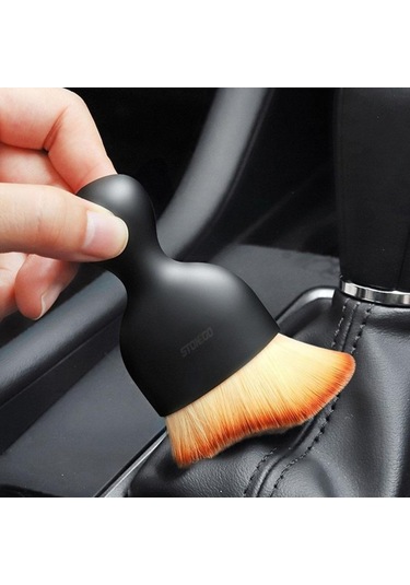 Araba İç Temizleme Yumuşak Fırça Koruma Kaplı Pano Hava Çıkış Boşluğu Toz Giderme Ev Ofis Detaylandırma Temiz Araçları