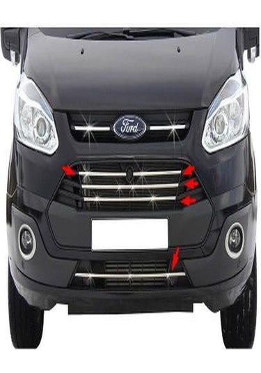 Mytuning Ford Tourneo Custom Krom Ön Panjur 5prc 2012-2017 Arası