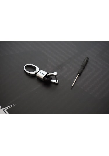 Audi Uyumlu Logo Stil Hasır Desen Anahtarlık K (321211800)