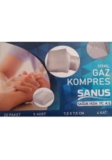 Sanus Steril Gaz Kompres 1 Kutu