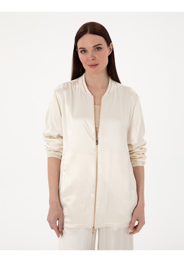 Pierre Cardin Kadın Ekru Bluz 50301119-vr019 Ekru