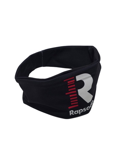 Rapsodo R İbareli Sporcu Saç Bandı Siyah