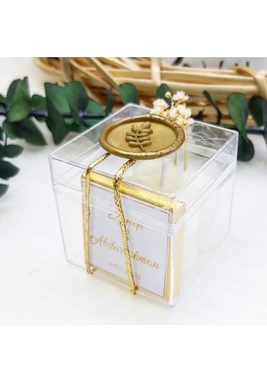 2023 Söz Nişan Nikah Çikolatası Şekeri Bubble Mumlu Mühü 30 Adet