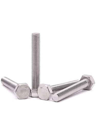 M12x30 Çelik Civata Altı Köşe Dın 933 8.8 Kalite Akb 30 Adet