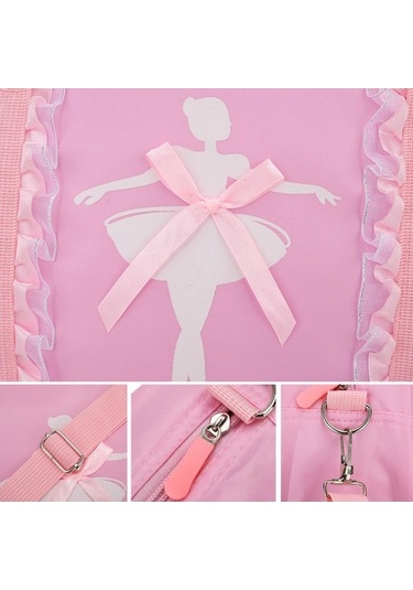 Dancemonkey Tek Siyah Prenses Özelleştirebilirsiniz Omuz Kızlar Elbise Dantel Dans Çocuk Çantası Çantaları Çanta Bale Qs Siyah