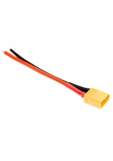 Xt60 Erkek Konektör - 10 Cm Silikon Kablo