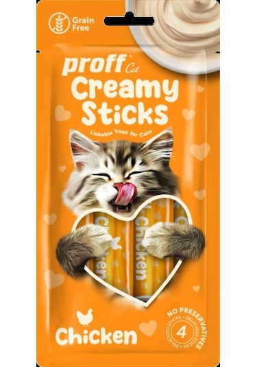 Proff Creamy Tavuklu Kedi Ödülü 4'lü