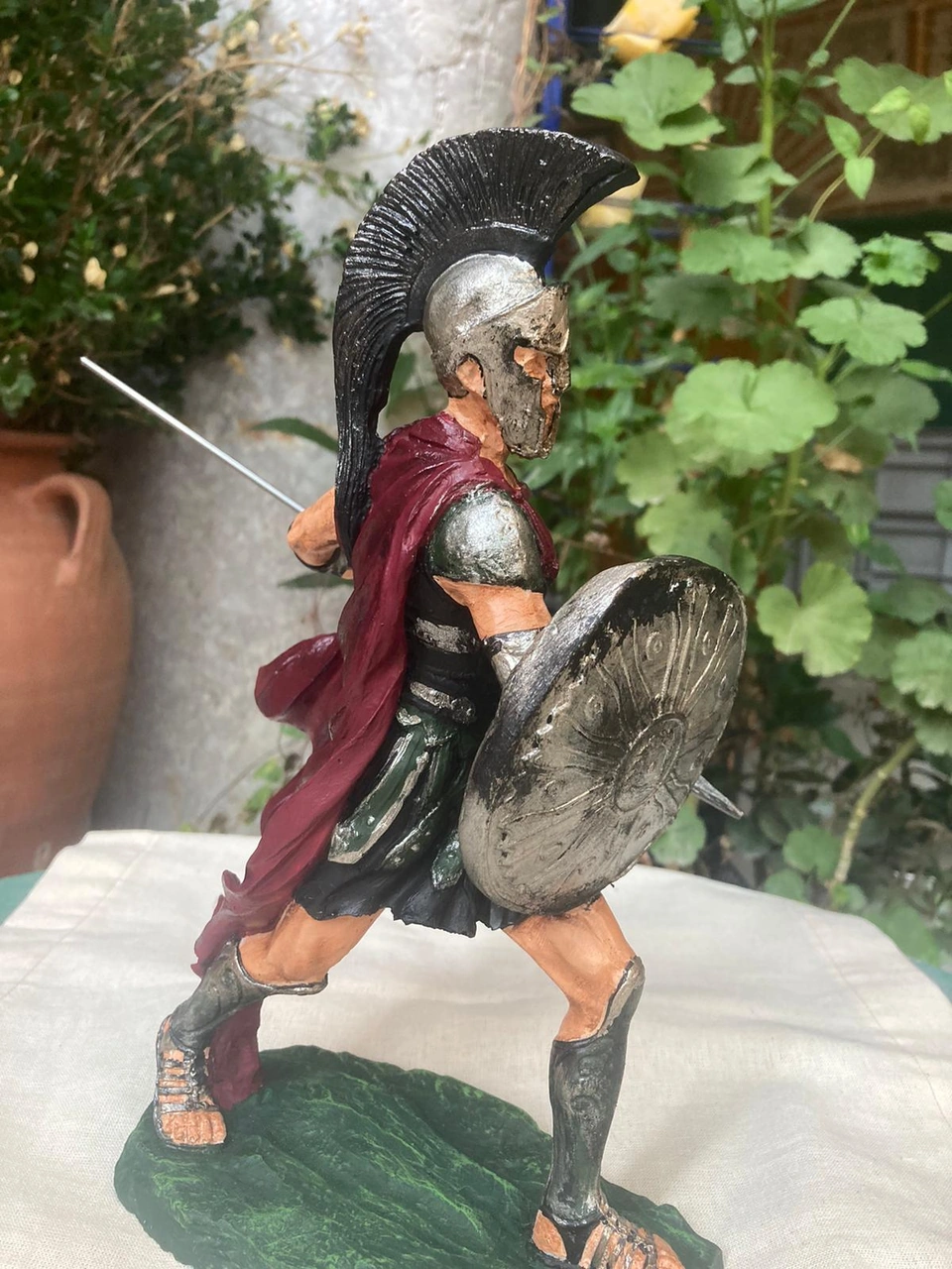 Achilles Savaşçı Biblo - Efsanevi Kahraman Heykeli