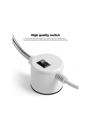 Gajeena Makineler İçin Led İş Işığı - 10 Işık Dolu - Manyetik Tutucu - Enerji Tasarruflu - Avrupa Standartı Beyaz