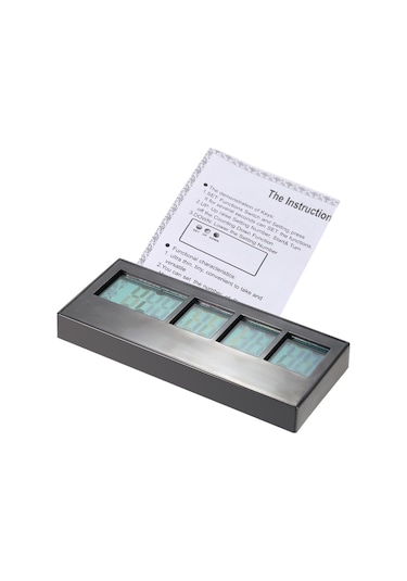 Kosona Dijital Zamanlayıcı: Gün/saat/dakika/saniye Ayarıyla Geri Sayım, 999 Gün Maksimum, Lcd Ekranlı, Ev Ve Endüstriyel Kullanım