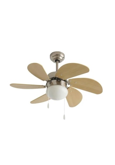 Dlc Mistral Bakır Motor 76cm Tavan Vantilatörü Gümüş