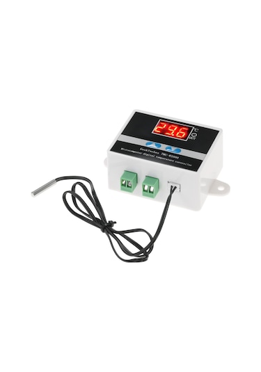 Tmc-w2000 Ac110-220v 1500w Yüksek Hassasiyetli Lcd Dijital Sıcaklık Kontrol Termostatı Su Geçirmez Sensör Probu İle