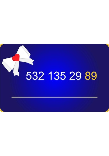 Daha Önce Hiç Kullanılmamış Turkcell 532135 Serili Hatlar