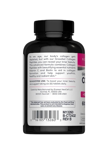 Grassfed Collagen Peptides 6000 Mg 180 Tablet