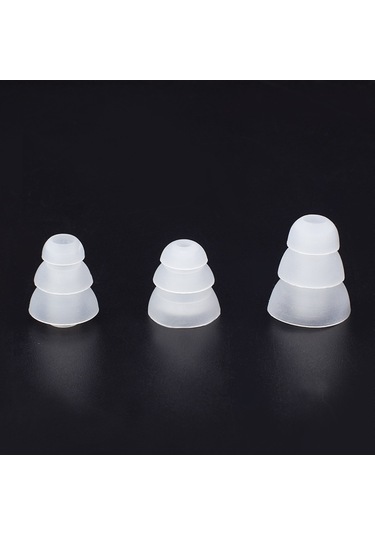 4-4,5 Mm Silikon Kulak Tıkacı, 3 Boyut