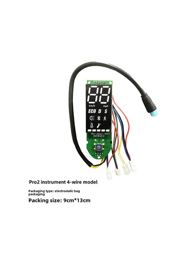 Konesam Elektrikli Scooter M365/1s/pro/pro2/mı-3 İçin Bluetooth Ekranlı Kontrol Paneli - Pro2 4 Tel Almanya Standartı