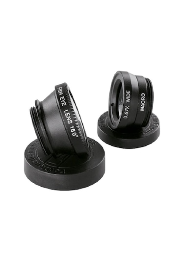 Hama 173778 3In1 Cep Telefonu Lens Kiti Taşıma Kılıfı