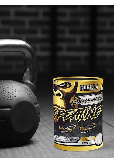 Gorilla Nutrition Performance Creatine 350 G Aromasız