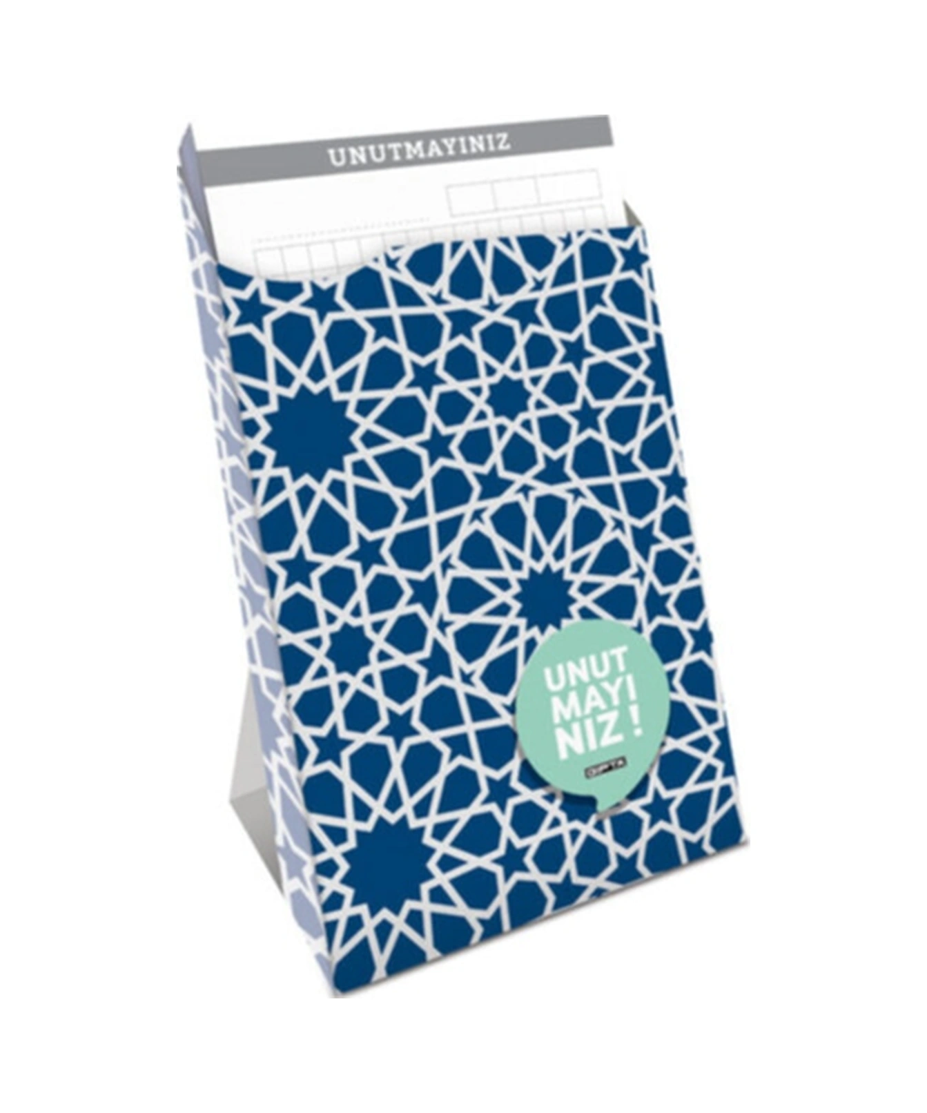 Unutmayınız Kartı Kutulu 9x14cm 60 Yaprak Çizgili + Kareli 6 Lı Paket 3415