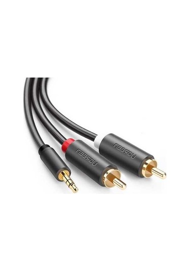 Ebitda 10512 Rca Y Splitter Stereo Ses Kablosu 3.5 Mm 3 Metre Ugreen Marka