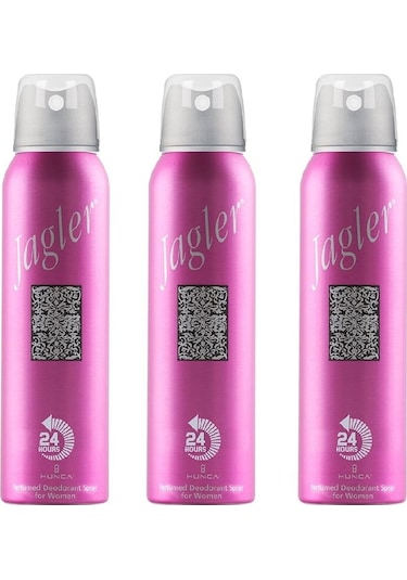 Jagler Classic Kadın Sprey Deodorant 3 x 150 ML