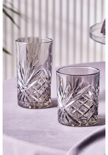 Karaca Melodıco Su Bardağı Antrasit Gri