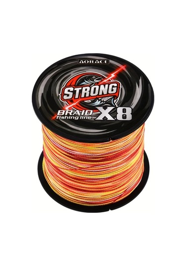 Brightnova "dayanıklı Misina C 4.0 0.32mm 40lb Güçlü 8 İplik Örgülü 300m 328yd 10 100lb Kamuflaj Desenli Tuzlu Su Balıkçılığı"