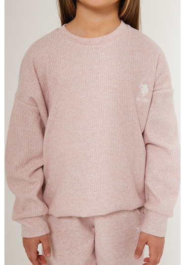 U.s. Polo Assn Line Pembe Kız Çocuk Eşofman Takımı Mint