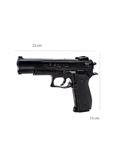 Boncuk Tabanca Glock Colt Eagle 2 Adet 600 Boncuk Mermi