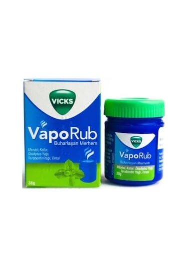 Vicks Vaporub Buharlaşan Merhem 38 Gr