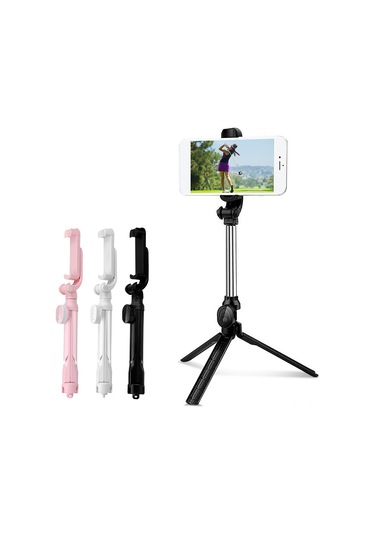 Lemestar Golf Vuruş Hareketlerini Kaydetmek İçin Taşınabilir Telefon Tutucu - Pembe, Uzatılabilir Tripod Ve Kablosuz Kumanda