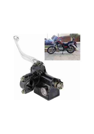 Yaozixa Motorcycle Ön Fren Ana Silindiri 22mm - Honda Cb Cbr250 Vt250 Vtr250 Cb400 Nsr250 Uyumlu - Dayanıklı Alüminyum - Güvenli Fren Performansı