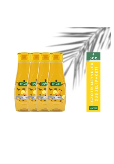 Egzotik Meyveler Duş Jeli 4 Adet 4x500 Ml Egzotik