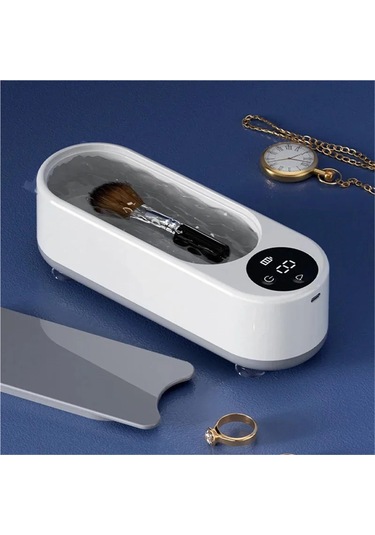 Jialan Taşınabilir Küçük Ultrasonik Temizleyici Gözlük Takı