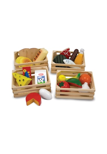 Melissa And Doug Ahşap Gıdalarımız