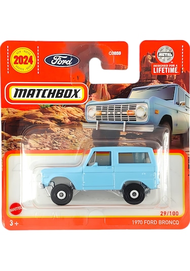 Matchbox Tekli Arabalar 1970 Ford Bronco Hvn34