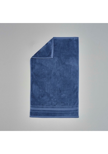 Linens Soft Pamuk 50x85 cm Yüz Havlusu Koyu Mavi