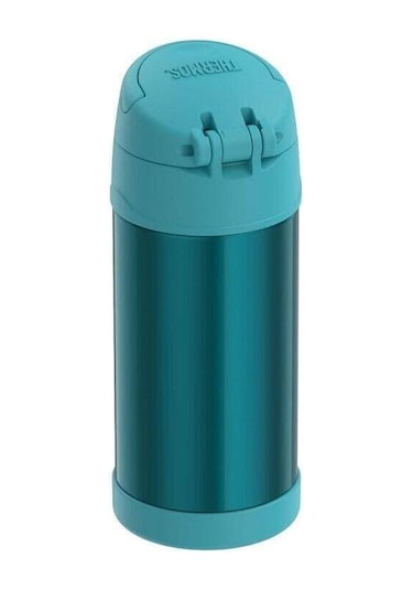 Thermos F401 Funtainer Ss Çocuk Pipetli Termos 0,355l F4019tl Turkuaz