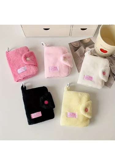 Elmpaly Siyah Fermuarlı Şık Kız Cüzdanı Anahtarlık Askılı Kelebek Fiyonk Detaylı Hafif