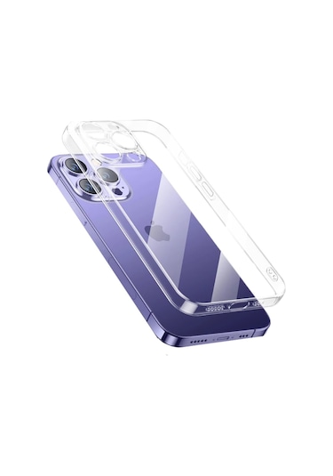 iPhone Uyumlu 14 Pro Max 6.7 Kilif Sararmayan Ince Seffaf Sert Pc 556967461