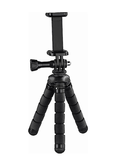 Hama Flex Akıllı Telefonlar ve Gopro Mini Tripod - Siyah