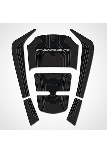 Forza 250 2018-2023 Uyumlu Tank Pad Karbon