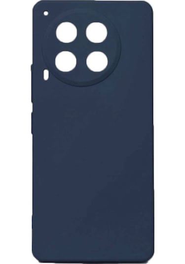 Tecno Camon 30 Arka Kapak Silikon Kılıf Lacivert