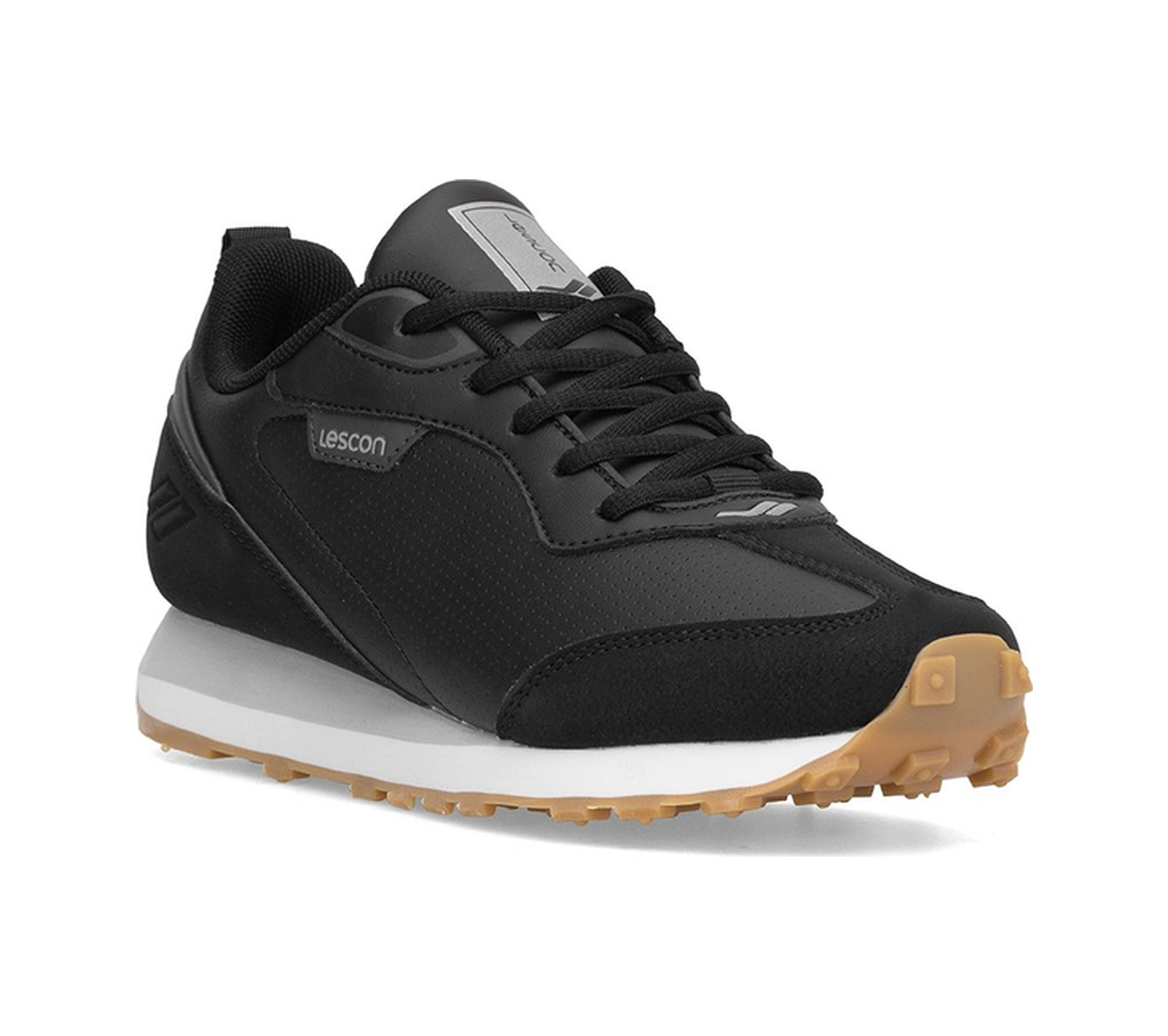 Lescon 25nae00movau Motiva Walking Unisex Klasik Sneaker Siyah Siyah