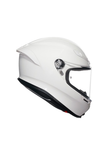 Agv K6 S Mono White Kapalı Kask Beyaz