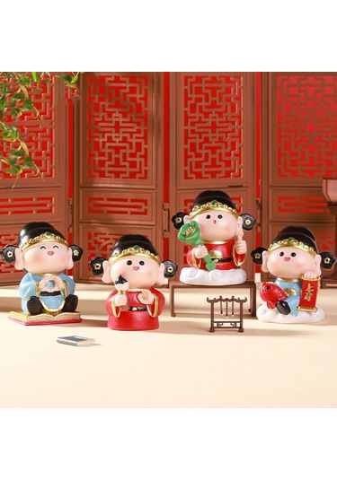 Suntek Çin Karikatür Mini Heykeli Iyi 6.5x5x7cm-beyitli