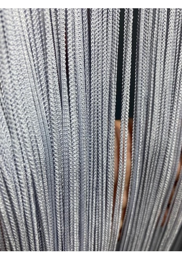 İP PERDE ZİNCİR GRİ RENK 300 x 280 CM Gri