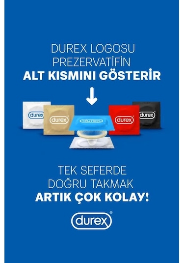 Durex Intense Uyarıcı Jelli ve Tırtıklı Prezervatif 2 x 20'li