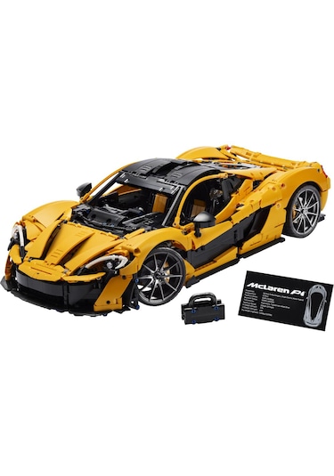 LEGO® Technic McLaren P1™ 42172 - Otomobil Tutkunu Yetişkinler için Sergilenebilir Araba Modeli Yapım Seti (3893 Parça)