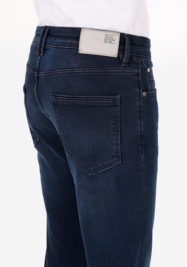 Colins Skinny Fit Yüksel Bel Dar Paça Erkek İndigo Jean Pantolon Cl1071226 Q1.v1 Dn43768 Denim